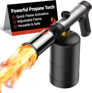 High-Performance Propane Torch for Grilling, Charcoal Lighting & DIY – 1800°C Max Flame